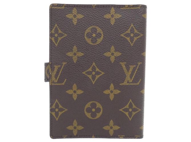 Organizer Organizzatore Louis Vuitton Monogram Agenda PM Marrone - vista 2