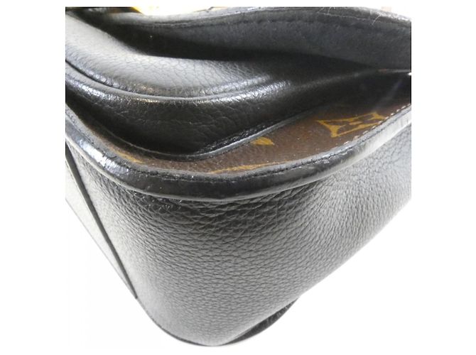 Borsa Louis Vuitton Monogram Vaugirard PM Marrone Nero - vista 3