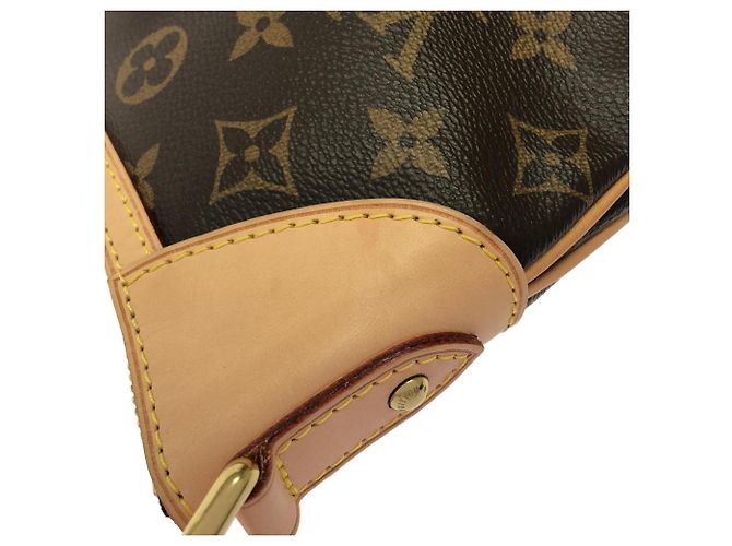 Borsa a Spalla Louis Vuitton Monogram Odeon PM Marrone - vista 4