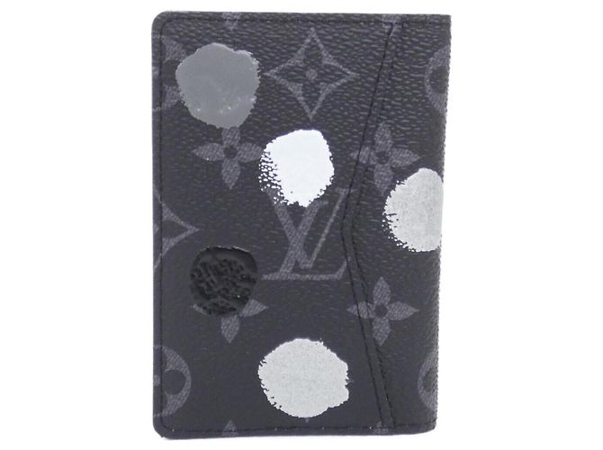 Organizer Louis Vuitton Monogram Eclipse Card Case Black - view 2