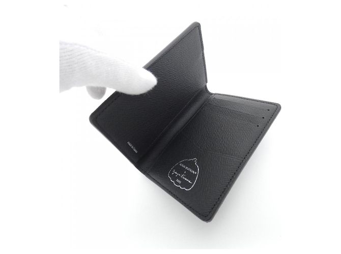 Organizer Louis Vuitton Monogram Eclipse Card Case Black - view 3