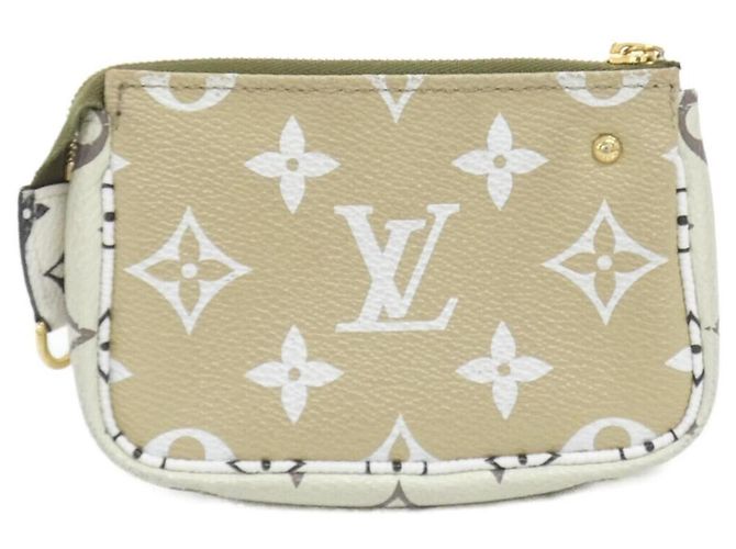 Louis Vuitton Monogram Giant Mini Pochette Accessoires Caqui - vista 2