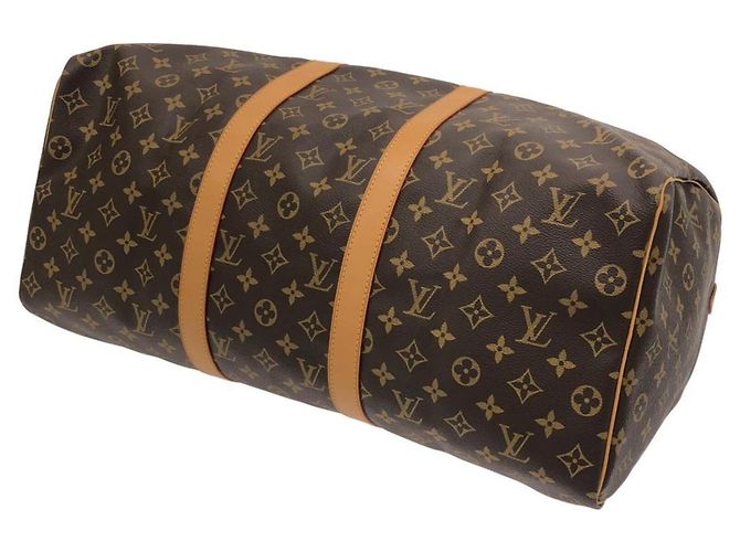 Borsa Boston Louis Vuitton Monogram Keepall 50cm Marrone - vista 2