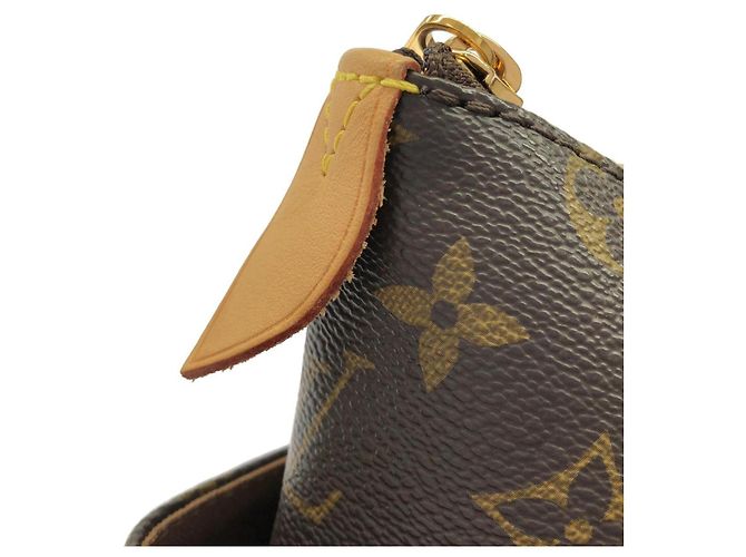 Borsa Louis Vuitton Monogram Totally PM Marrone - vista 3