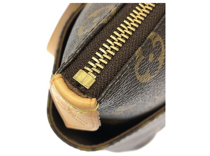 Borsa Louis Vuitton Monogram Totally PM Marrone - vista 5