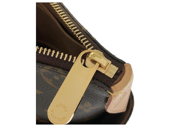 Borsa Louis Vuitton Monogram Totally PM Marrone - vista 6