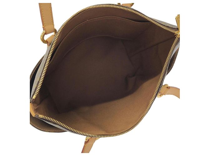Borsa Louis Vuitton Monogram Totally PM Marrone - vista 8