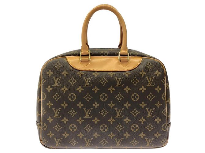 Borsa a mano Louis Vuitton Monogram Bowling Vanity Marrone - vista 2