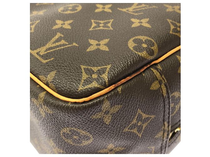 Borsa a mano Louis Vuitton Monogram Bowling Vanity Marrone - vista 3