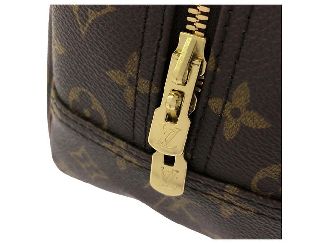 Borsa a mano Louis Vuitton Monogram Bowling Vanity Marrone - vista 6