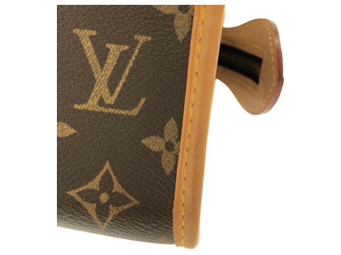 Sac à main Louis Vuitton Monogram Popincourt Marron - vue 2
