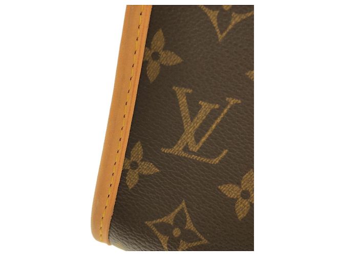 Sac à main Louis Vuitton Monogram Popincourt Marron - vue 3