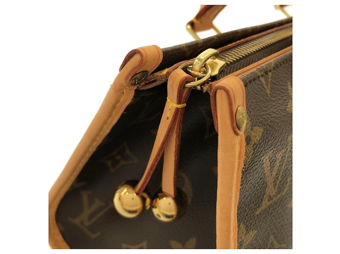 Sac à main Louis Vuitton Monogram Popincourt Marron - vue 5