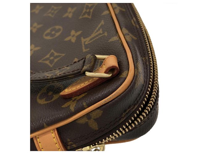 Borsa a tracolla Louis Vuitton Monogram Marly Bandoulière Marrone - vista 5