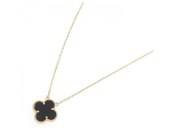 Vintage Alhambra Halskette Van Cleef & Arpels Golden - Ansicht 2