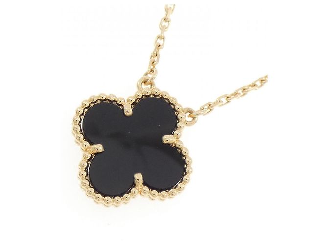 Vintage Alhambra Halskette Van Cleef & Arpels Golden - Ansicht 3