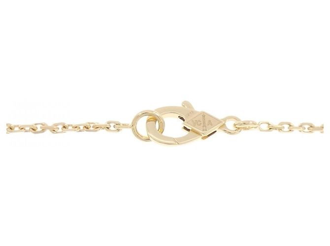 Vintage Alhambra Halskette Van Cleef & Arpels Golden - Ansicht 4