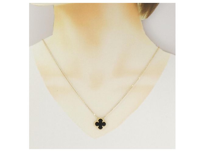 Vintage Alhambra Halskette Van Cleef & Arpels Golden - Ansicht 5
