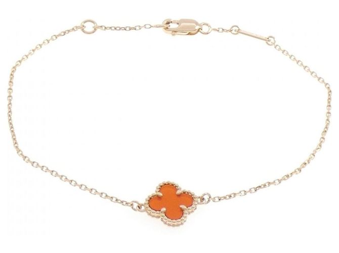 Pulsera charm Sweet Alhambra de Van Cleef & Arpels Dorado - vista 2