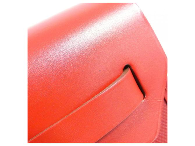 Hermès Borsa Hermes Herbag Zip PM Rosso - vista 5