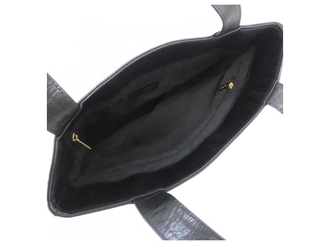 Borsa Chanel 14215 in pelle di vitello nera Nero - vista 7