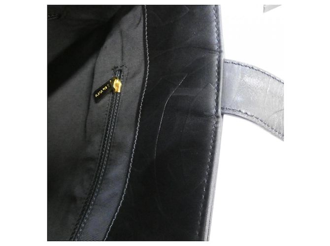 Borsa Chanel 14215 in pelle di vitello nera Nero - vista 8