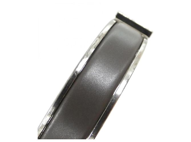 Hermès Bracciale Click H Hermes Marrone - vista 4
