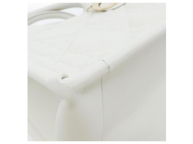 Borsa Christian Dior Book Tote Small Bianco - vista 3