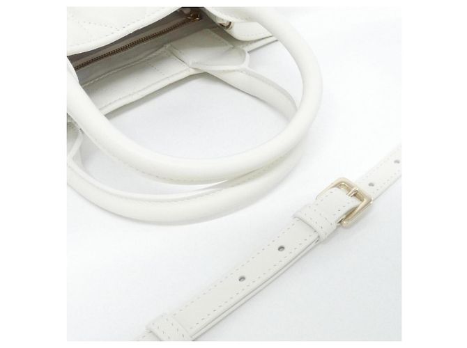 Borsa Christian Dior Book Tote Small Bianco - vista 6