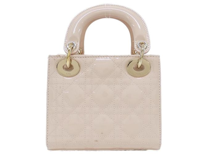 Mini borsa Lady Christian Dior Rosa - vista 2