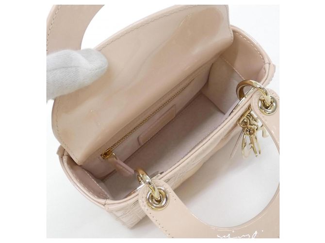 Mini borsa Lady Christian Dior Rosa - vista 7