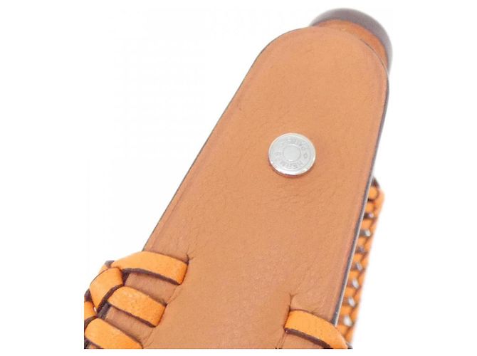 Hermès Cerchietto Hermes Grace 211012G Arancione - vista 4