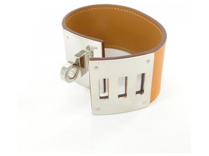 Hermès Pulsera Kelly Dog Hermes Naranja - vista 3