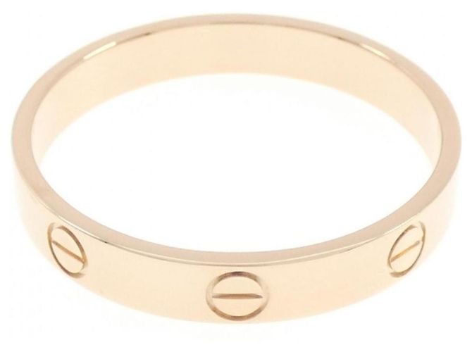 Anello Mini Love di Cartier in oro rosa D'oro - vista 2