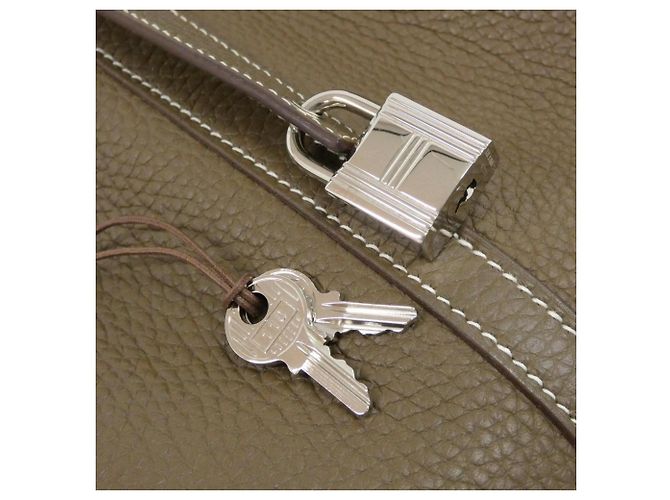 Hermès Hermes Picotin Lock MM Handtasche Beige Taupe - Ansicht 3