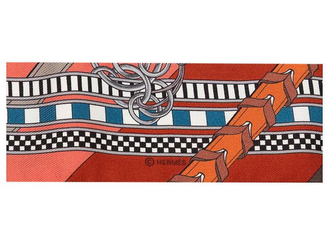 Hermès Hermes Seiden-Twilly-Schal mehrfarbig Mehrfarben - Ansicht 3