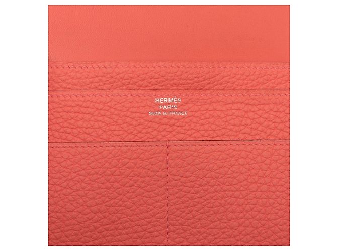 Hermès Hermes Dogon GM Bifold Long Wallet Pink - Ansicht 7