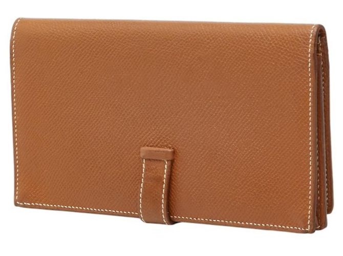 Hermès Bearn Soufflé Long Wallet Braun - Ansicht 2