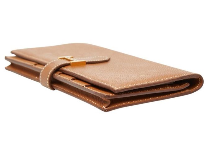 Hermès Bearn Soufflé Long Wallet Braun - Ansicht 4