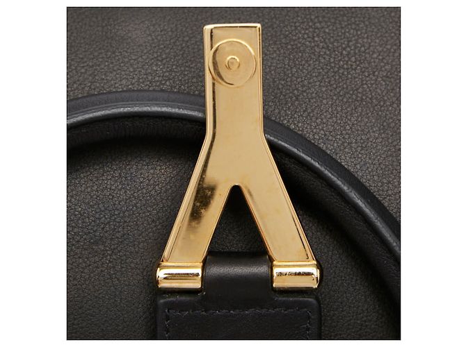 Borsa Tote Petit Y-Line Saint Laurent Nero - vista 10