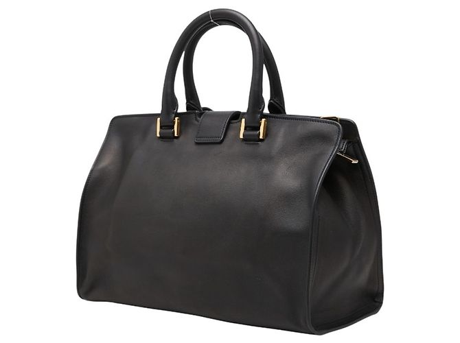 Borsa Tote Petit Y-Line Saint Laurent Nero - vista 2