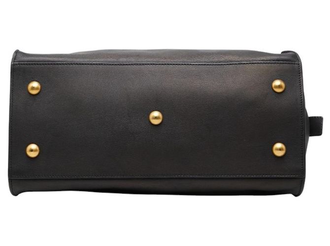 Borsa Tote Petit Y-Line Saint Laurent Nero - vista 3
