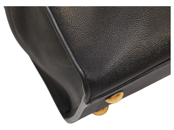 Borsa Tote Petit Y-Line Saint Laurent Nero - vista 5