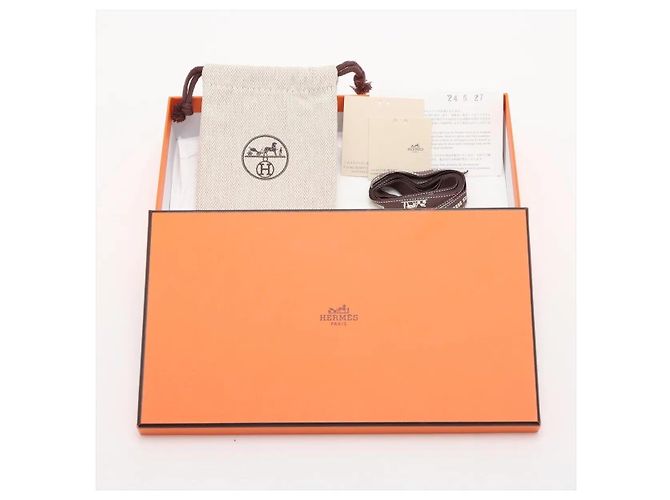 Hermès Kelly Maillon To Go Clutch Epsom Bianco Beige - vista 10