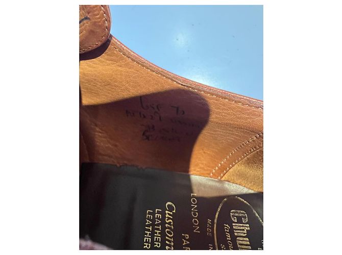 Church's Scarpe Monk Strap in pelle marrone - vista 8