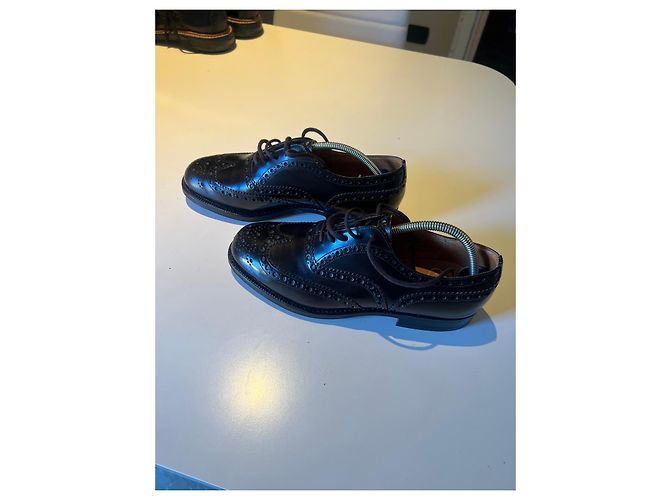 Church's Custom Grade Scarpe stringate in pelle lucida marrone scuro - vista 2