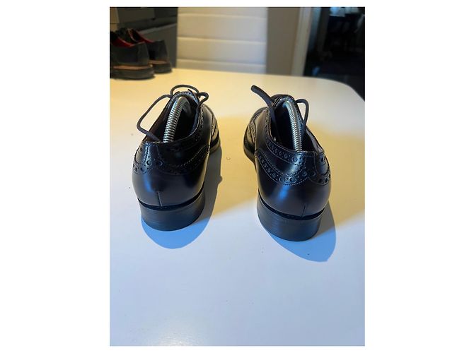 Church's Custom Grade Scarpe stringate in pelle lucida marrone scuro - vista 3