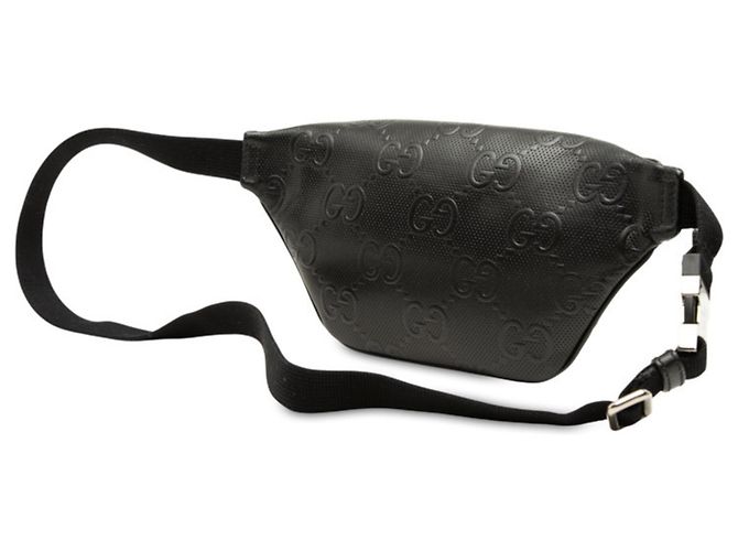 Marsupio Gucci GG goffrato Nero - vista 2