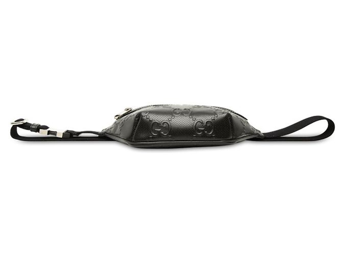 Marsupio Gucci GG goffrato Nero - vista 3
