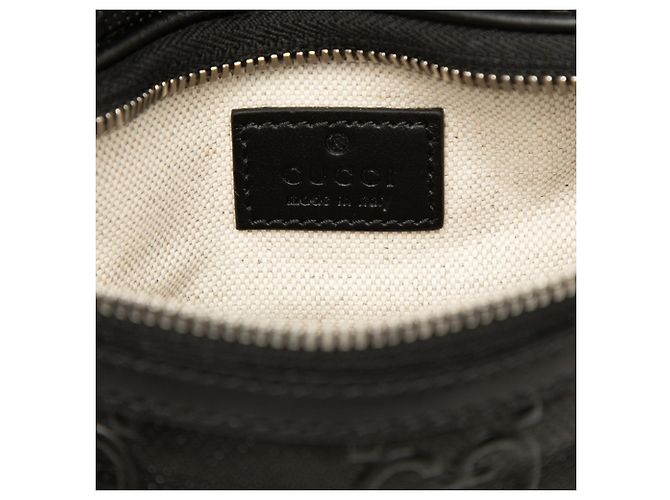 Marsupio Gucci GG goffrato Nero - vista 5